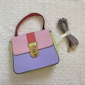 Aldo Uniongap color block handbag
